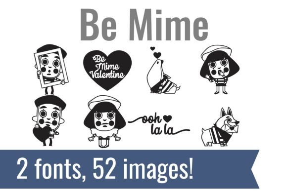 Be Mime Dingbats: A Silent Storytelling Toolkit for Designers