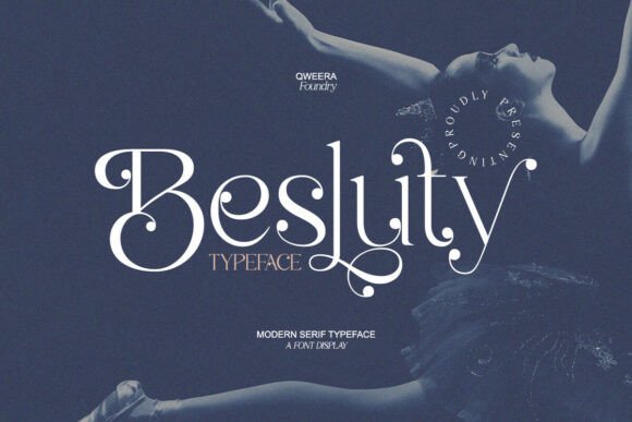 Besluty: Crafting Visual Statements with a Modern Serif