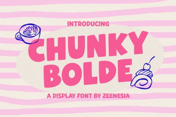 Chunky Bolde: The Ultimate Bold Font for Joyful Branding