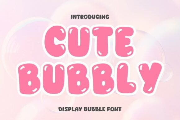 Cute Bubbly: The Playful Font for Joyful Branding
