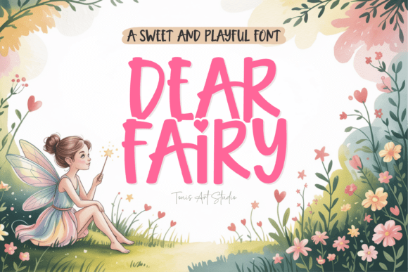 Dear Fairy: A Handwritten Font for Whimsical Designs