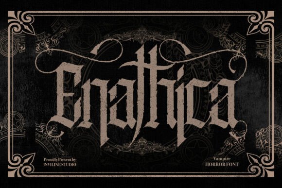 Enathica: Crafting a Hauntingly Beautiful Brand Identity