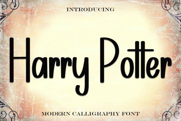 Harry Potter: A Whimsical Typeface for Magical Branding