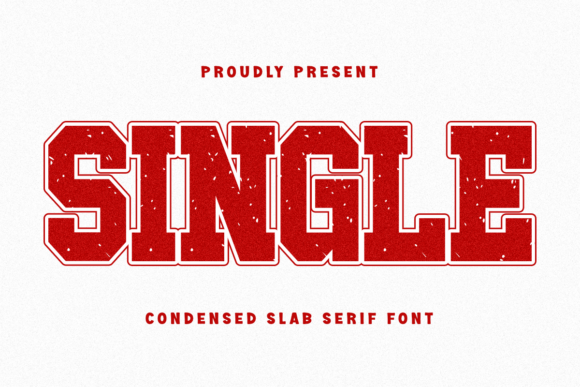 Single: The Bold Condensed Slab Serif for Athletic Branding