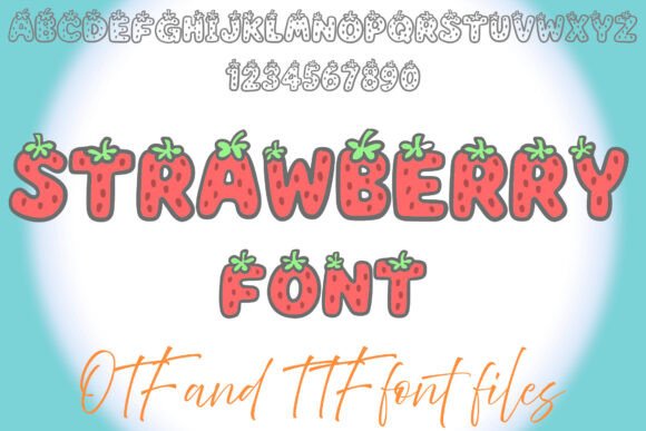 Strawberry Font: Adding Sweet, Playful Charm to Your Projects