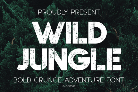 Wild Jungle Font: Bold, Gritty Type for Adventure Brands